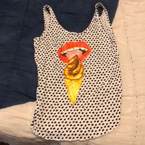 Lollipop Icecream tank top